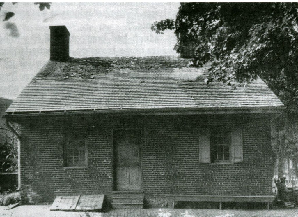 old photo of the jennie wade house