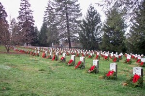 national cemetery wreaths