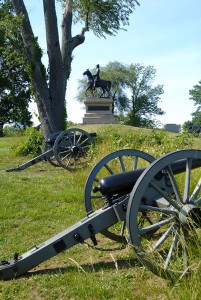 cannons on the gettysburg battlefield