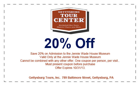 gettysburg battlefield bus tour coupon