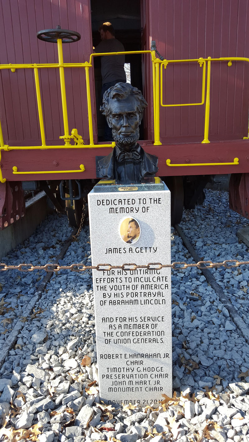 Memory Monument for James Getty