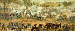 Battle of Gettysburg by Paul Philippoteaux