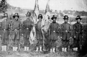 Color Guard of the 2nd Wisconsin Infantry, 1862