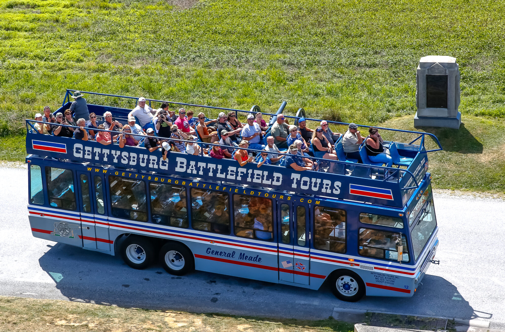 gettysburg bus tours